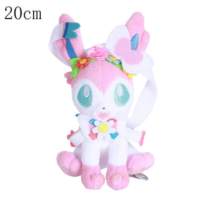 Pokemon Plush Sylveon Ponyta Toy Sandshrew Riolu Pikachu Celebi Lugia Jirachi Elekid Plushies Toys Hobbies Kids Xmas Kid Gifts