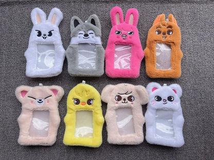 8pcs Skzoo Plush 25cm Kpop Cartoon Stuffed Animal Plushies Stray Kids Plush Doll Toys Kawaii JYP Adults KZ Fans Keychain  Gift