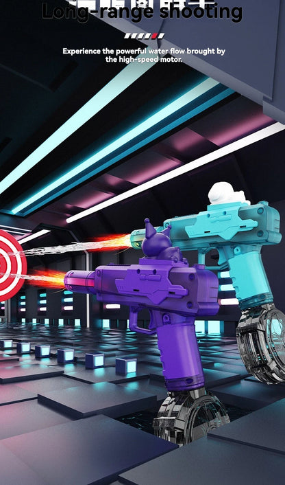 Latest Ice Mouse Electric Water Gun Pulse High Pressure Strong Range, Long Range Continuous Launch Children's Toy Water Splashin
