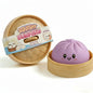 1-12Pcs Glitter Dumpling Glitter Dumpling Squishy with Box Dumplings Sensory Squeeze Toy for Stress Relief Birthday Gift