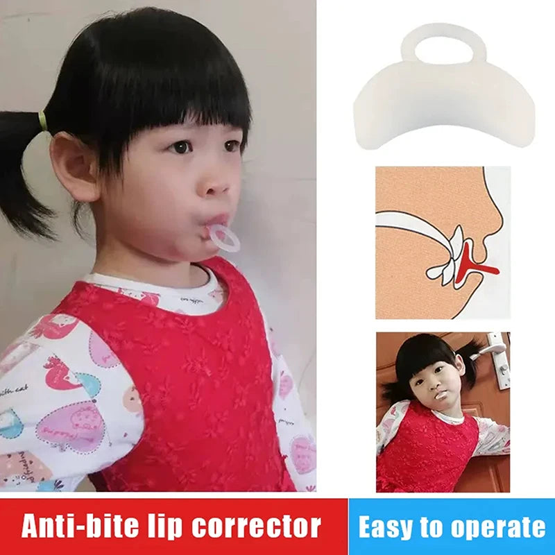 Lip Bite Prevention Device Stop Biting Lip Corrector Improve Oral Correct Facial Muscle Training Mouth Breathing Corrector