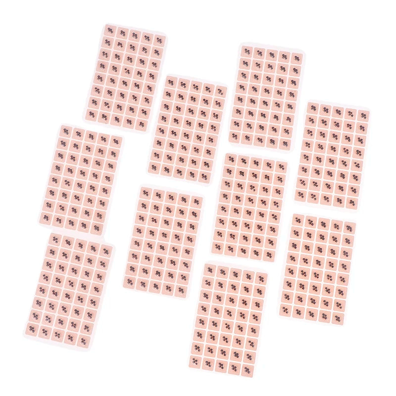 400patches Ear Care Seeds Acupuncture Auricular Disposable Ear Stickers Massage Therapy Needle Patch Auricular Auriculotherapy