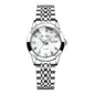 POEDAGAR Luxury Brand Women's Watches Waterproof Luminous Date Week Quartz Watch For Woman Stainless Steel Fashion Ladies Watch