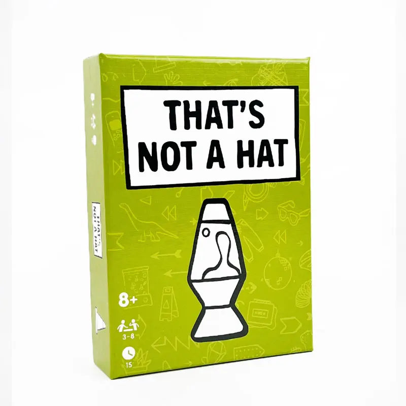 #@That's Not A Hat-Fun Bluffing & Memory Party Game for All Ages Components | Ideal for Family Gatherings | Great Replay Value