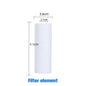 Pre-Filter Water Filter PP Cotton Filter Purifier Removal Heavy Metal Purifier Shower Washing Machine Filter Home Health