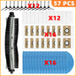 Compatible For iLife A30 Pro Robot Vacuum Cleaner Replacement Parts Kit Main Brush Side Brush HEPA Filter Mop Cloth Dust Bag