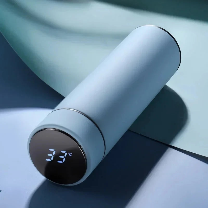 500ML Thermos Cup with Temperature Display, Stainless Steel Vacuum Insulated Mug, Outdoor Travel Cup, Father's Day Gift