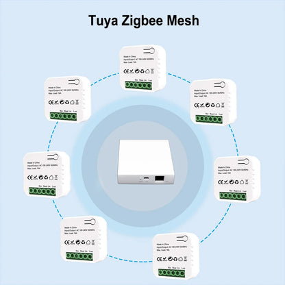 Smart ZigBee Socket Switch Module KWh Meter Energy Monitor Timer 16A Overload Protect Support Google Home Alexa