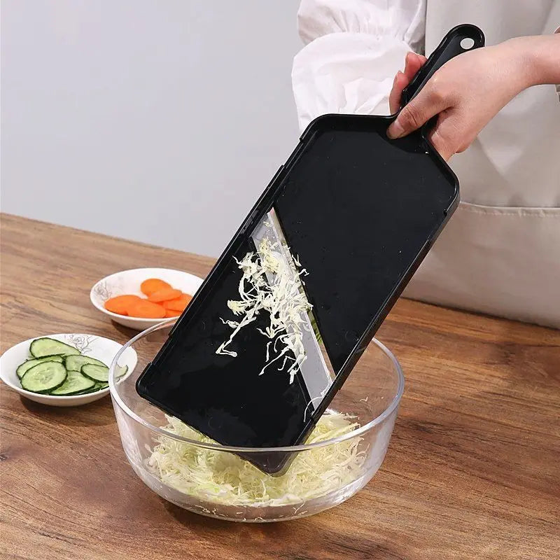 Multi Functional Plastic Stainless Steel Slicer, Suitable for Kitchen Tools Such As Onions, Vegetables, Potatoes, and Radishes