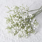 Artificial Plastics Gypsophila Flower Outdoor Garden Party Courtyard Home Vases Table Wedding Bridal Bouquet DIY Gifts Accessory