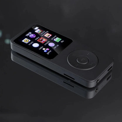 MP3 Bluetooth Player with Type-C Interface for Fast Charging 5.4 Bluetooth Version Expandable Memory Card Music Player FM E-book