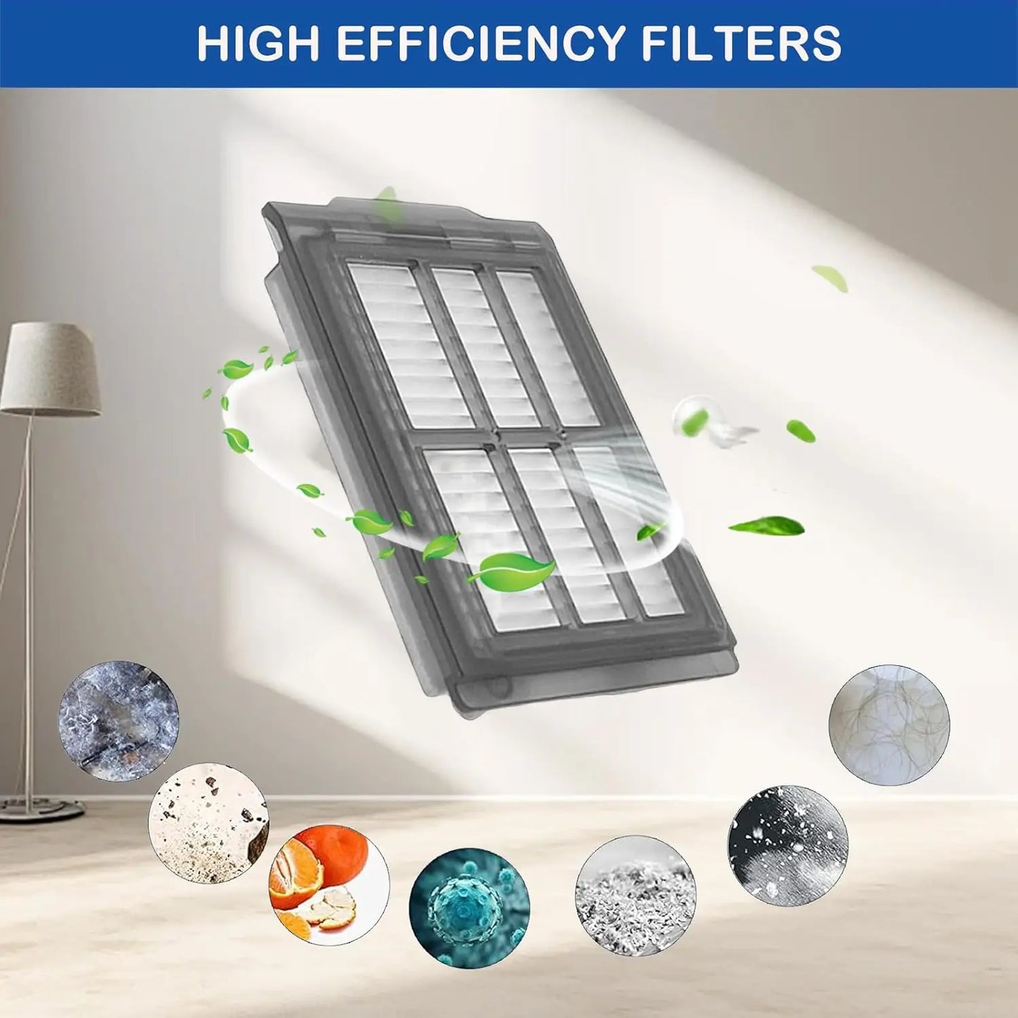 Fit for ( iRobot Romba Plus 405 Combo / 505 Combo ) Spare Parts Accessories Main Side Brush Hepa Filter Mop Dust Bag Consumable