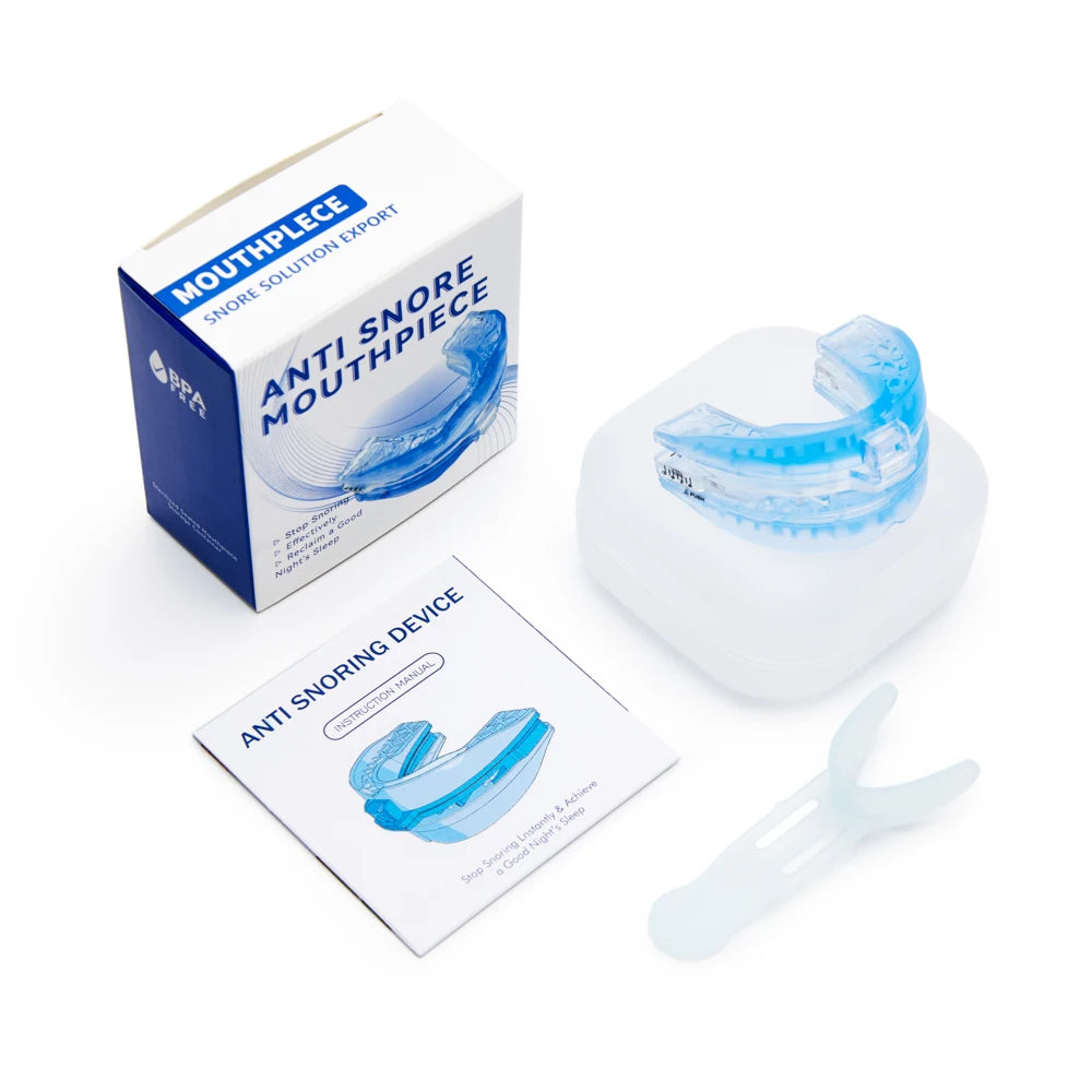 Anti Snoring Bruxism Mouth Guard Improve Sleeping Teeth Bruxism Sleep Aid Anti-Snore and Apnea Device To Stop Snoring