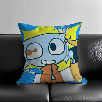 1pc Anime D-Dandys World Finn Pillow Case Fashion Square Pillowcase Bedroom Sofa Room Ins Decoration Leisure