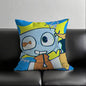 1pc Anime D-Dandys World Finn Pillow Case Fashion Square Pillowcase Bedroom Sofa Room Ins Decoration Leisure