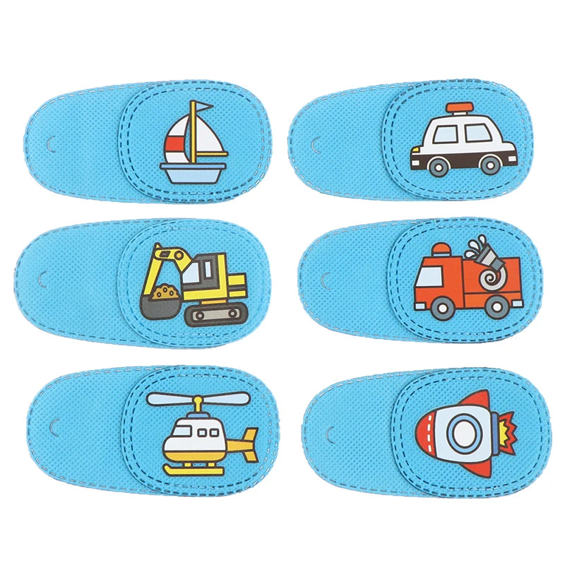 【6Pcs/set Children Health Care Kids Occlusion Medical Lazy Eye Patch Eyeshade For Kids Strabismus Vision Care Kit】