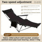 Portable Folding Lounge Chair Office Nap Bed Single Cot Outdoor Sleeping Aid Compact Adult Home Use