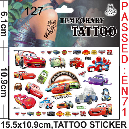 Cars Lightning McQueen Birthday Tableware Set Paper Cups Plates Tablecloth Napkins Banner Gift Bags Festive Event Essentials