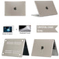 Laptop Case for Macbook Air 13 Case 2026 Neo A18 Pro 16 M3 Funda M1 Pro 13 M5 Air 13.6 15 for Macbook Pro 14 case M5 M4 2025 M2
