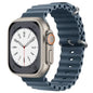 Ocean Strap for apple watch Band 44mm 40mm 45mm 41mm 49mm 46mm silicone correas bracelet iWatch series 7 5 6 3 se 8 Ultra 2 9 10