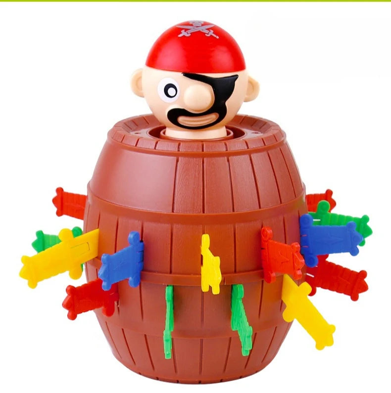 Pirate Board Game, Montessori Family Gathering Games, Childrens Funny Toy Cubes, Childrens Board Games Boys and Girls Gifts.
