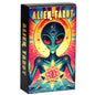 Alien Tarot Deck 78 Cards, Psychedelic Space Themed Tarot Cards, Fortune Telling, Collectible Gift for UFO & Alien Enthusiasts