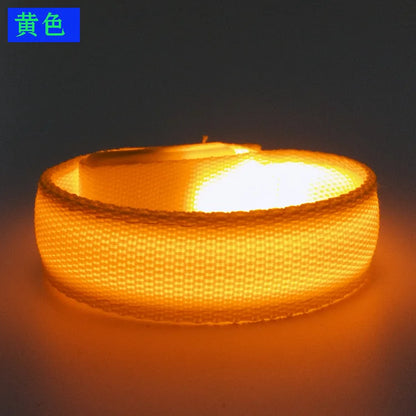 Ddjoy Led Bracelet Concert Party Bar Bracelet Velcro Led Luminous Sports Wrist Strap Party Supplies