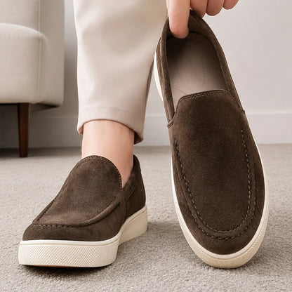Summer Men's Casual Shoes Comfortable Platform Designer Loafers For Men Moccasins Breathable Slip-on Shoes Man Flat Office Shoes