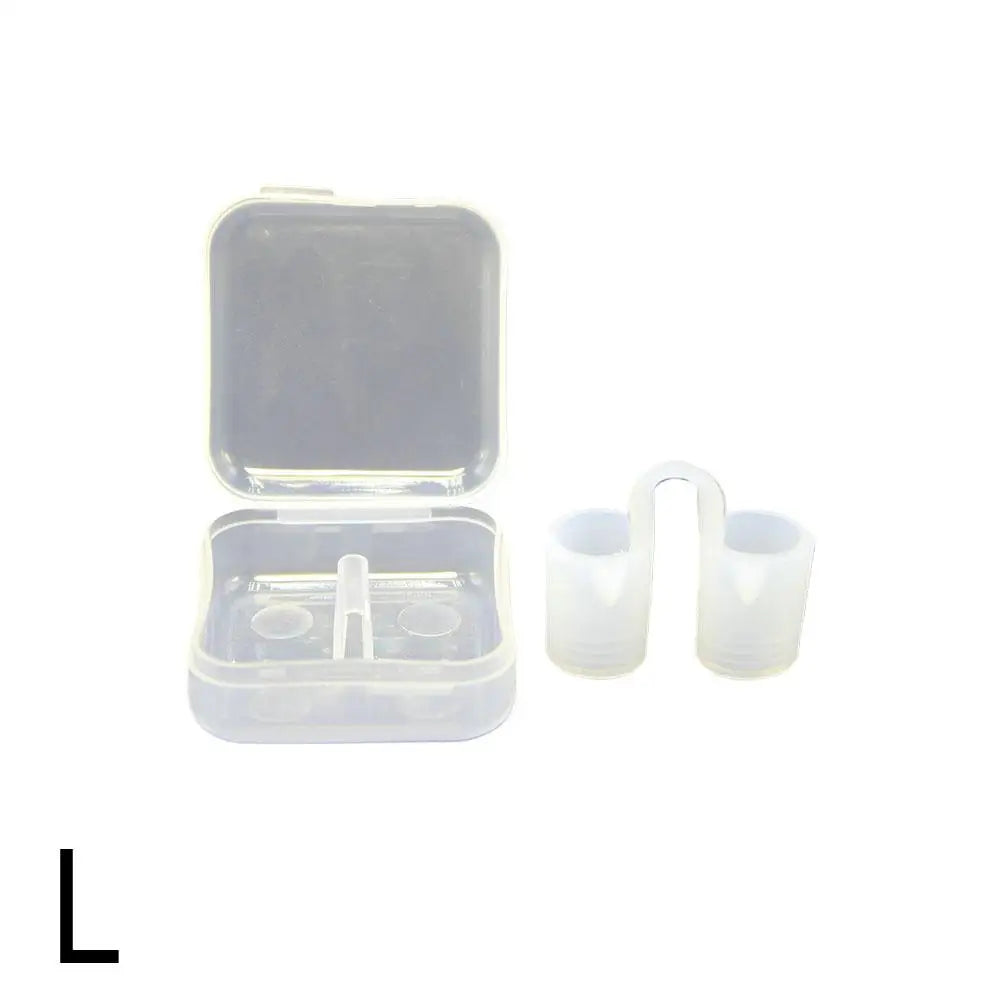 4 Sizes Anti-Snoring Nasal Dilator Easy Sleep Breathing Aid Nose Clip Stopper Snore Relief Device for Comfortable Sleep