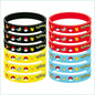 Birthday Party Favor Supplies Pik chu Braclet Keychain Stamp Mask Set for Birthday Party Bag Classroom School Reward Prize Gift