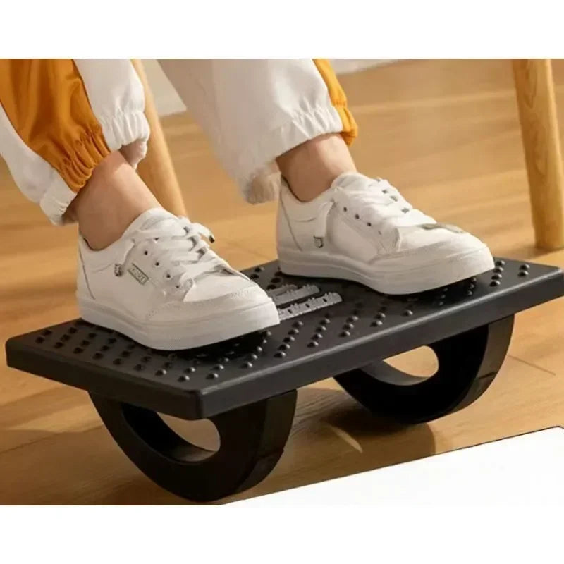 NEW Under the Table Foot Pedal Anti-twisting Legs Half-circle 180 ° Rocking Relaxation Leisure Stirrups Office Foot Pedal