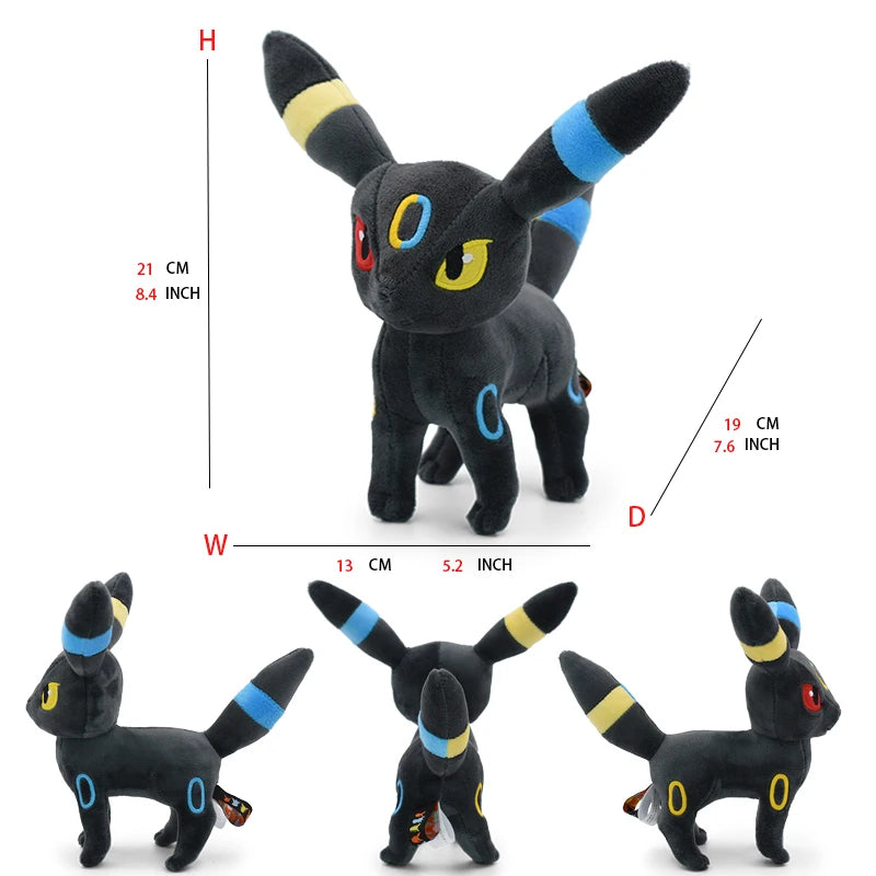 Pokemon Fit Pulsh Toys Gengar Caterpie Butterfree Litwick Lucario Mewtwo Gallade Haxorus Mew Furret Cute Stuffed Peluche Doll