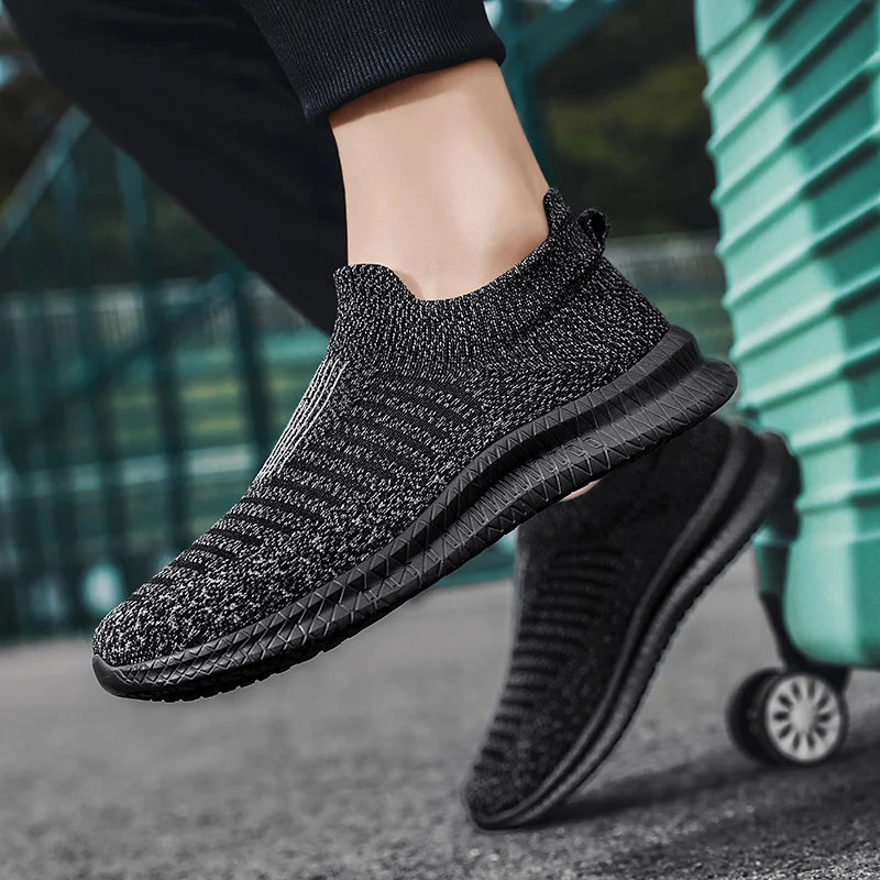 Large Size Casual Sneakers Men'S Sports Shoes Fashion Easily Breathable Men Platform Sneakers Comfortable Running Mens Shoes