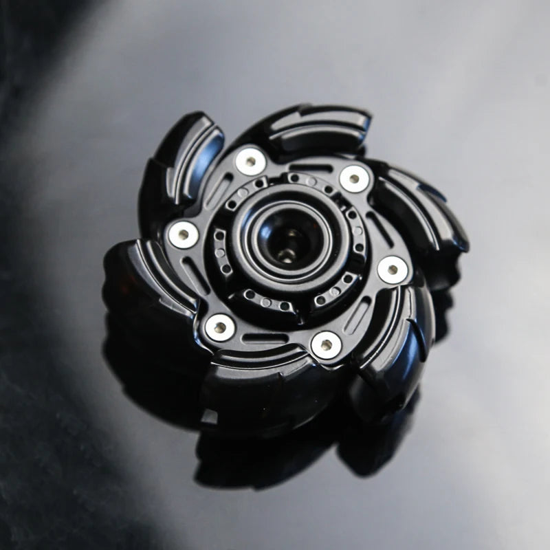 Opening and Closing Fingertip Gyro Fidget Spinner Multi-Purpose CNC Finger Tip Stress Relief AutismFidget Toys Adult Gifts