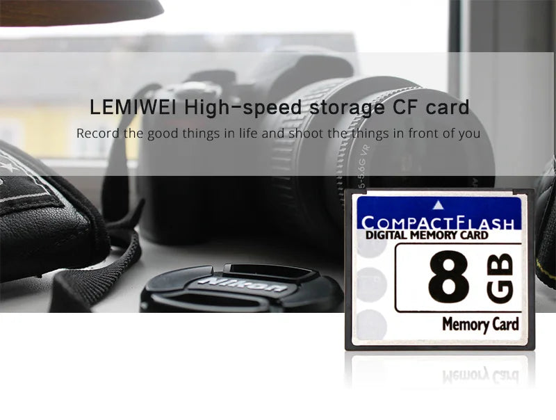 LEMIWEI CF Card 256MB 512MB Compact Flash Card 1GB 2GB 4GB CF Card 8GB 16GB 32GB 64GB Compactflash Memory Card For Camera