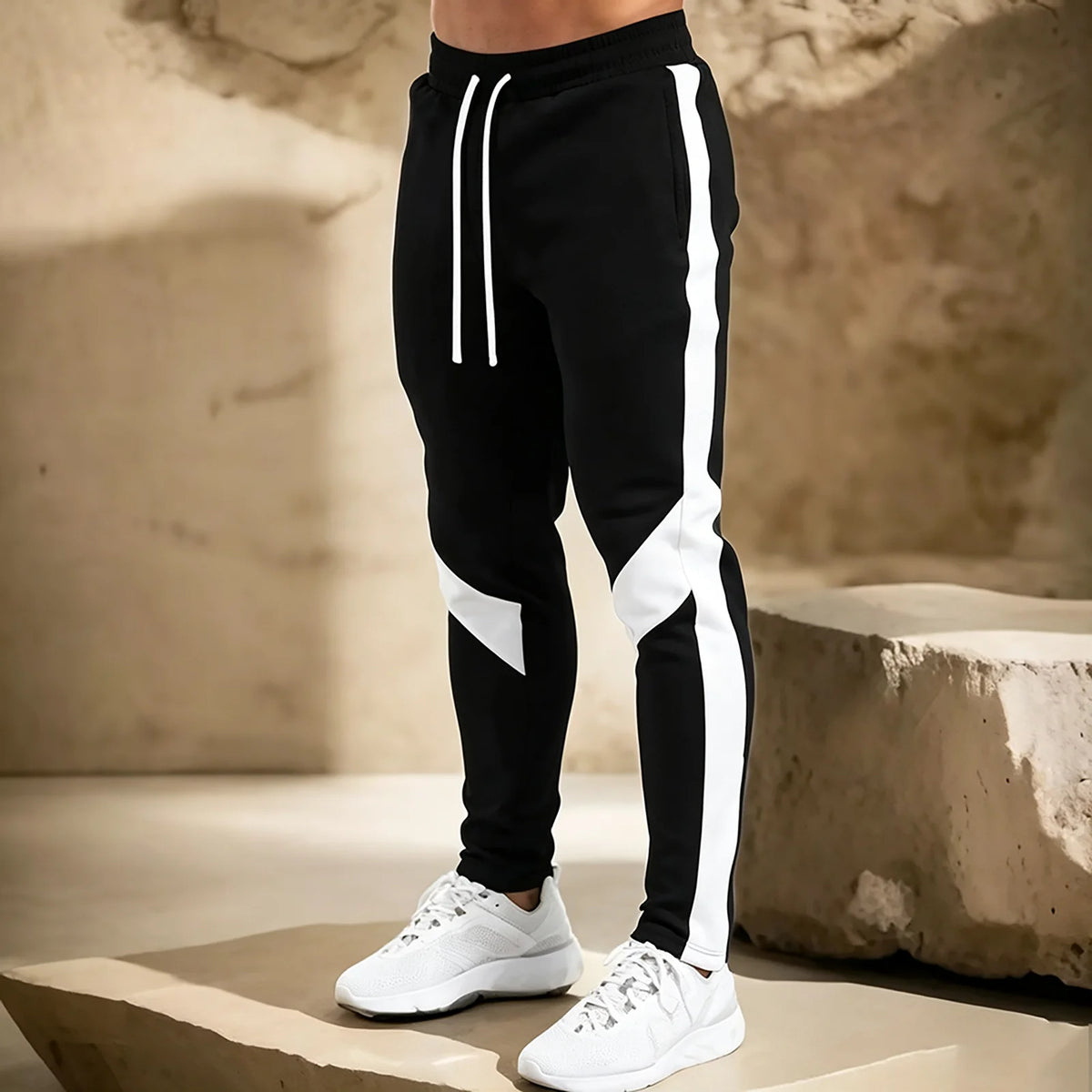 Mens Joggers Casual Pants Fitness Men Sportswear Tracksuit Bottoms Skinny Sweatpants Trousers fashion Gyms Jogger Track Pants