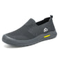Men's Breathable Mesh Canvas Slip-On Shoes Anti-Odor Lightweight Soft Sole Casual Loafers Male Sneakers Summer cotton shoes