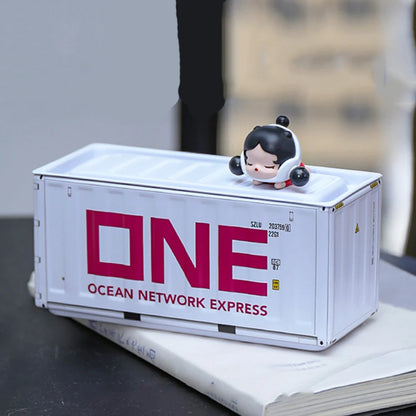 Mini Iron Storage Box Miniature Storage Iron Box Creative Decoration Collect Small Item Desktop Mini Container Model Kids Gifts