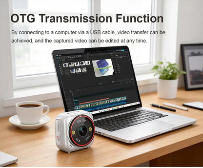 LS VISION 4G Pocket AOV Mini Camera 5MP Outdoor 24/7 Video Record Battery Security Camera Portable Action Vlog Sports Travel Cam