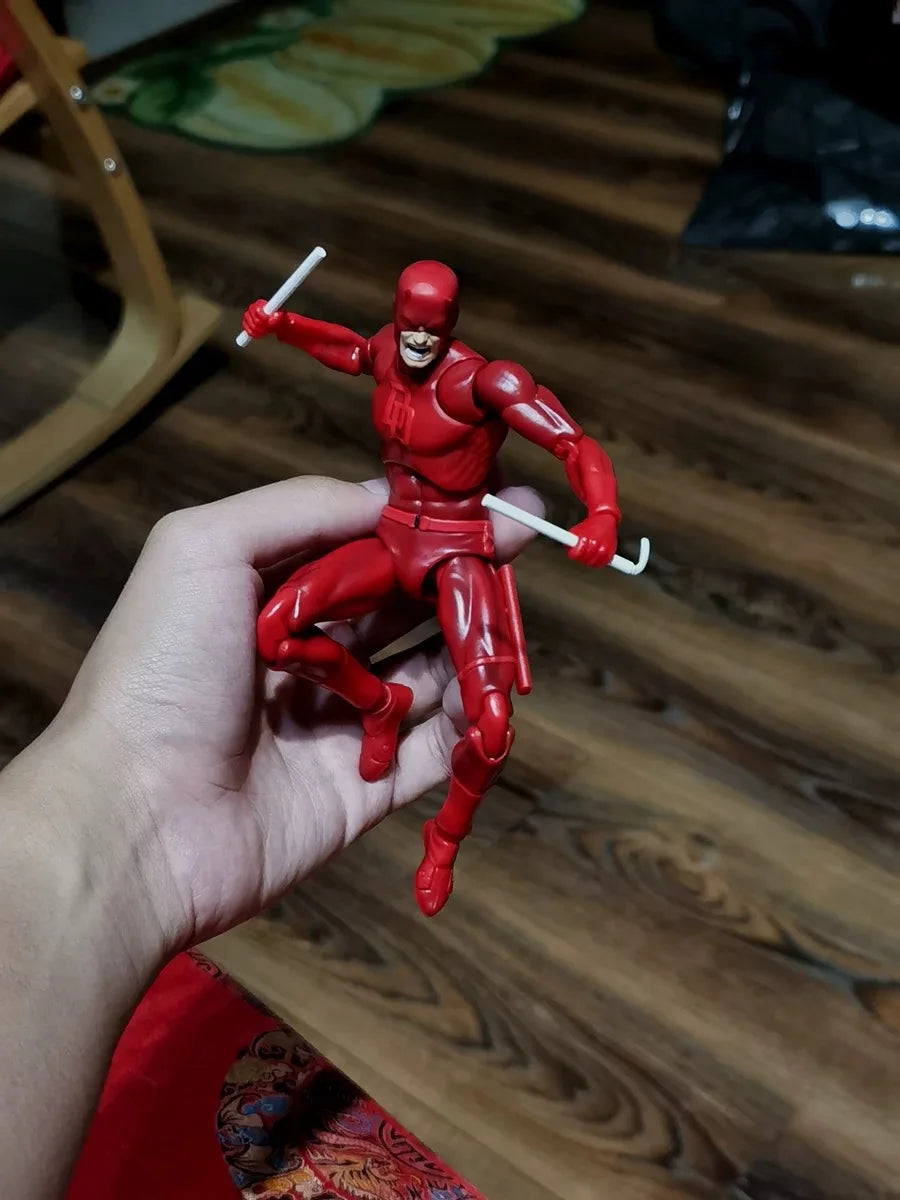 Ct Toys Daredevil Black 999 Red Mafex 223 Figure Comic Version Anime Action Figure Figurine Statue Model Toys gifts