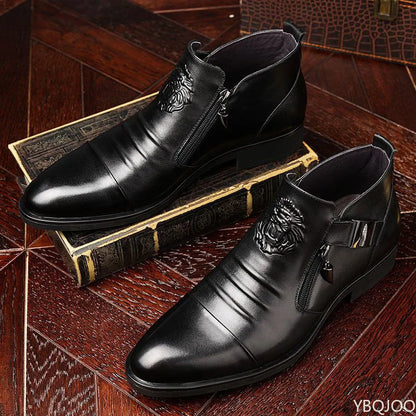 Elegant minimalist men's shoes new spring autumn casual comfortable men's shoes fashionable versatile flats