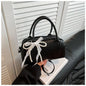 Women's Summer Solid Color Handbag Fashion Versatile Crossbody Bag Casual Ladies Shoulder Bag