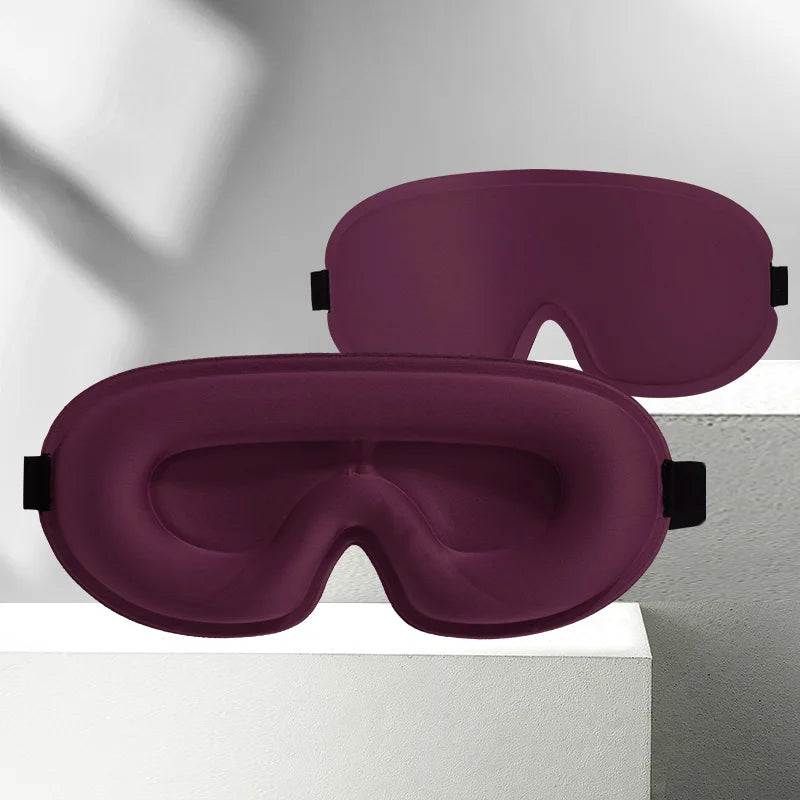 Eye Mask for Sleeping 3D Contoured Cup Blindfold Concave Molded Night Sleep Face Masks Block Out Light with Women Men Eyepatch