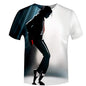 Summer Fashion Hip Hop Artist Print Retro Cool Casual Men's Harajuku Street Style Short-Sleeve Stylish Quick-Drying Breathable