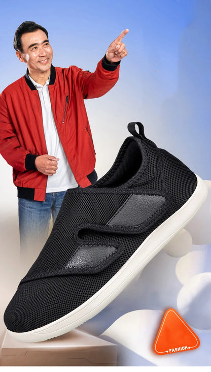 Men Shoes Casual Orthopedics Wide Feet Swollen Shoes Thumb Eversion Adjusting Soft Diabetic Shoe Walking Shoes For Women Unisex