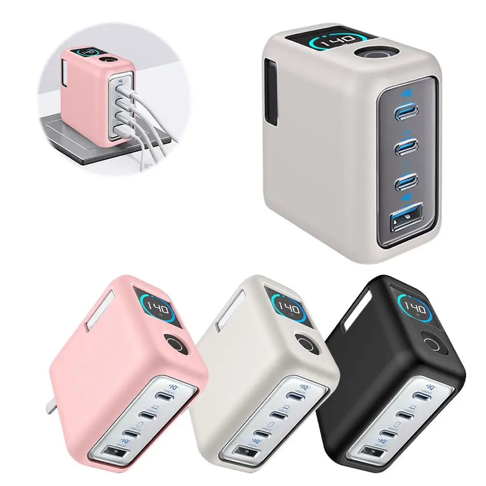 Soft Silicone Protective Case For Anker Zolo 140W Power Bank Portable Travel Shockproof Waterproof Carrying Protective Case