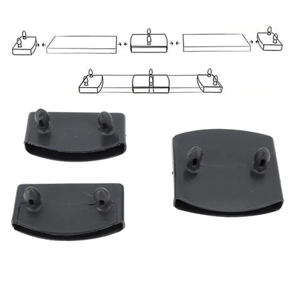 72Pcs Inner diameter 55*9mm Bed Slat Connector 72 pieces per pack Stable fixing effect Bed Frame Fitting Fit for wooden slats