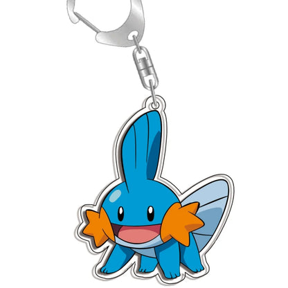 Keychain for Pokemon Charizard Vaporeon Leafeon Bag Charms Acrylic Anime Game Collectable Gifts Art Collection Toy Decoration