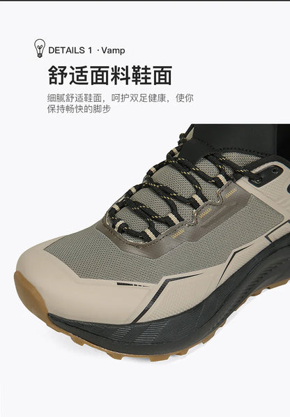 Men's Summer Breathable Non-slip Athletic Shoes, Cushioning Casual Footwear for Running, Travel, Outdoor Hiking and Mountaineeri