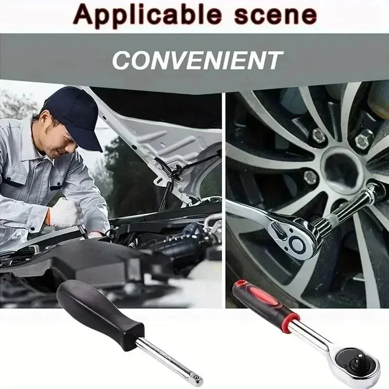 46-Piece Socket Wrench Set Car Motorcycle Auto Protection Set Household Xiaofei Hardware Tools Combination Set
